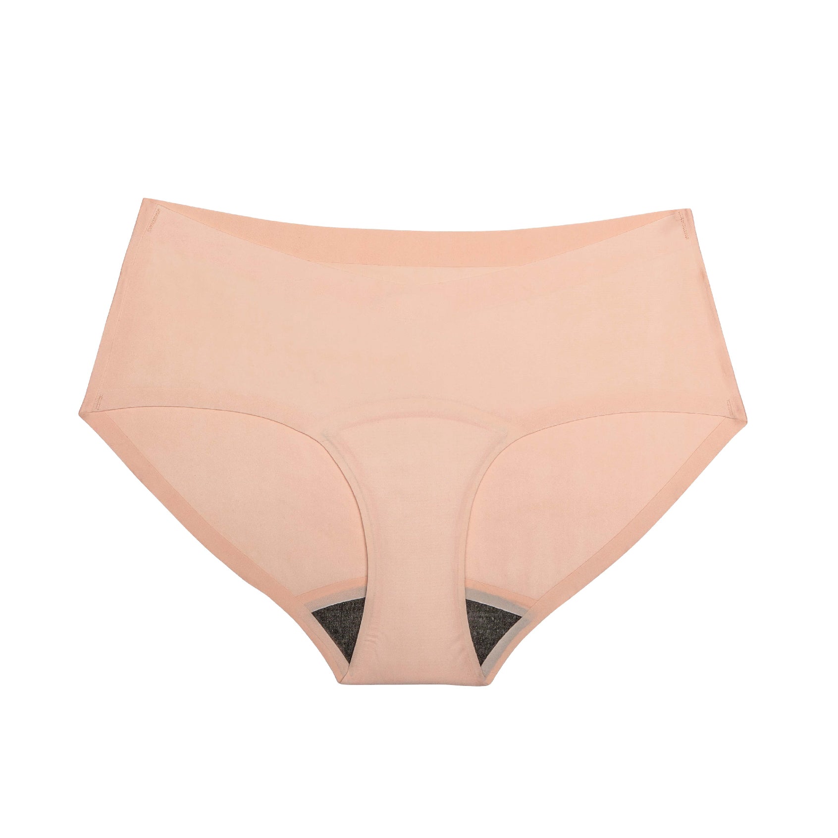 Period Underwear Seamless Incontinence Underwear Bikini Period Panties Leak  Proof Underwear for Women 30ml Absorbency 1 Pack (Large, 1 Black)